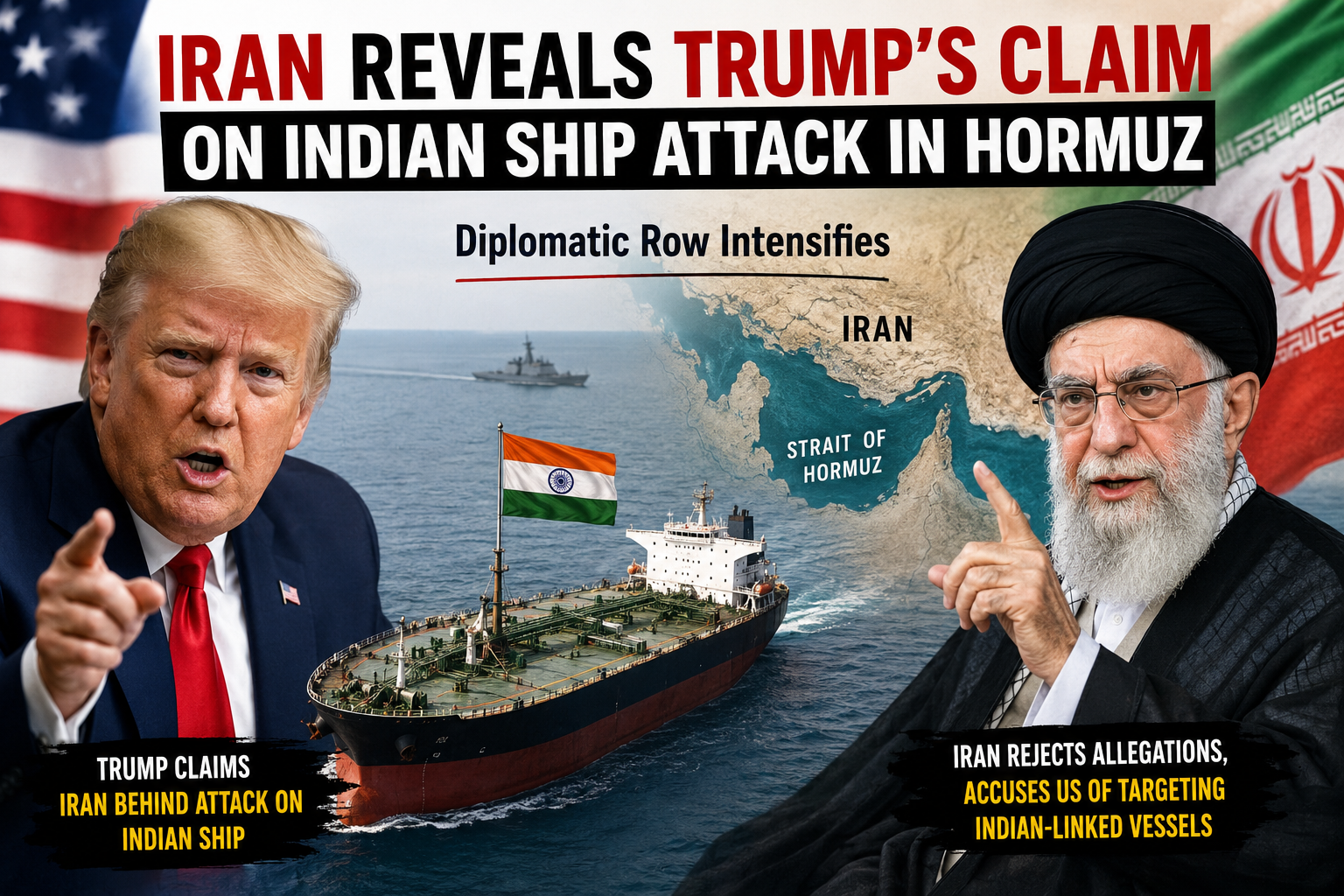 Iran Reveals Trump's Claim on Indian Ship Attack in Hormuz: Diplomatic Row Intensifies in 2026